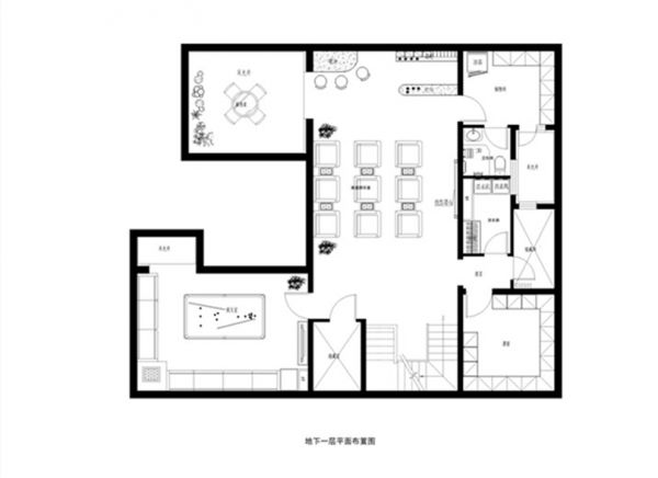 西斯萊公館樓451平完美家裝中式古典效果圖