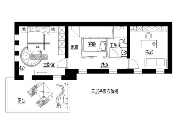 八达岭孔雀城220平欧式古典风格案例赏析