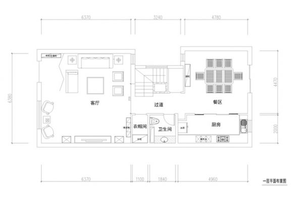 八达岭孔雀城260平中式古典风格案例效果图