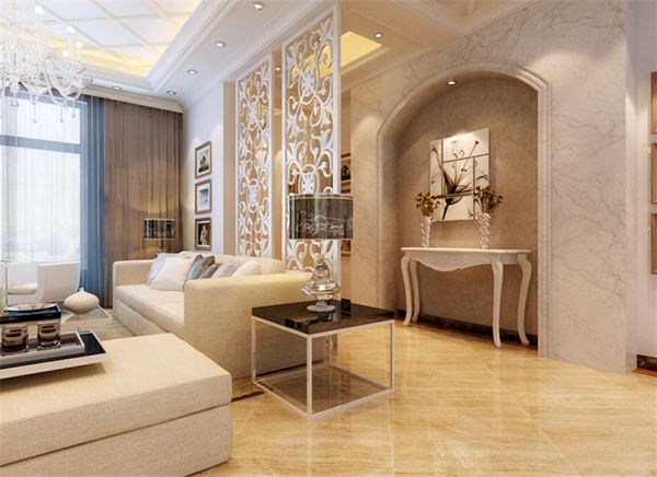 瑞海姆公寓300平简约风格效果图设计
