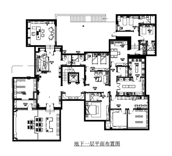 格拉斯小鎮(zhèn)（1000平）美式風(fēng)格案例賞析