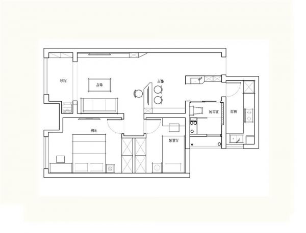 81m黑白簡約風(fēng)住宅設(shè)計