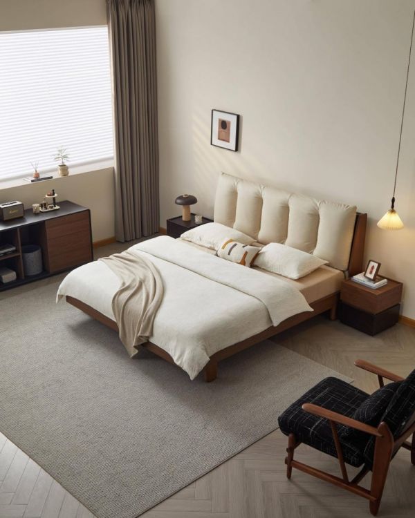 New Chinese Style Soft Package Bed