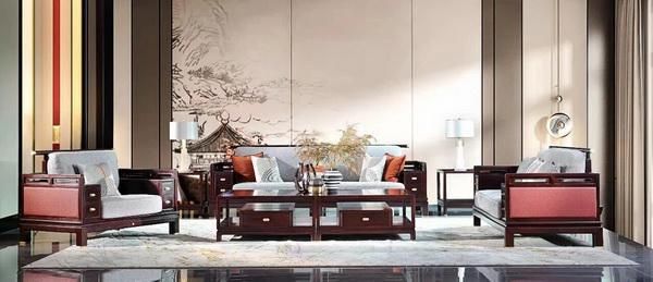 Eastern Aesthetics in a Modern Cultural Living Room