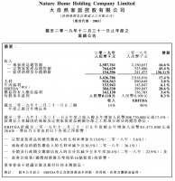 大自然家居2019年?duì)I收34.26億元 同比增長17.4%