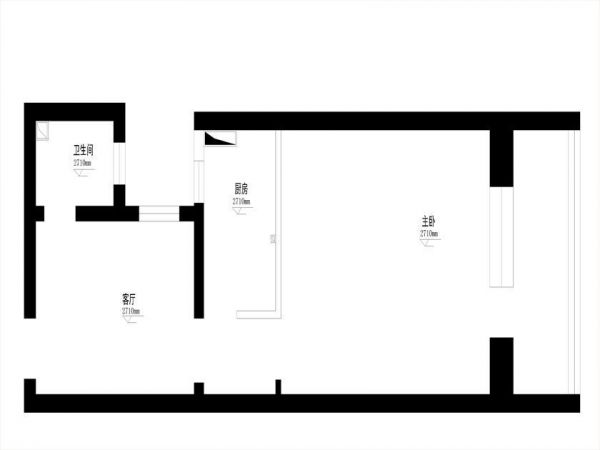 南苑北里小區(qū)60平地中海效果圖設(shè)計