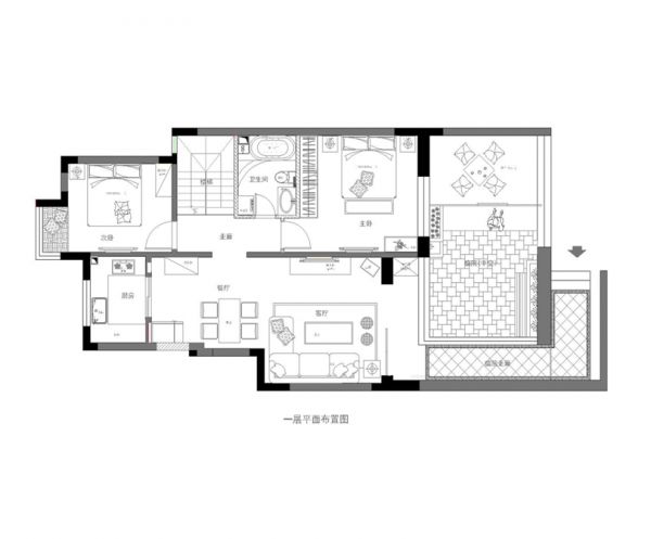 首開常青藤154平完美家裝東南亞風(fēng)格設(shè)計(jì)