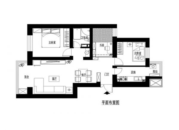 融澤嘉園95平地中海風格案例賞析