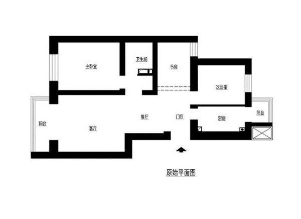 融澤嘉園95平地中海風(fēng)格案例賞析