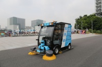 助力新基建，廣州啟用5G無人駕駛清掃車