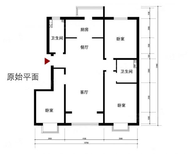 這個(gè)75萬(wàn)打造的100㎡小三居 三代同住完全不顯擁擠