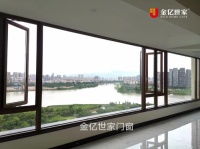 超大面积玻璃，全视野江景，金亿世家门窗又添经典案例
