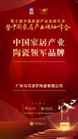 2020大雁獎揭曉：馬可波羅獲中國家居產(chǎn)業(yè)陶瓷領軍品牌