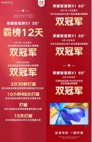 荣耀智慧屏X1拳打低价低质脚踢开机广告晋升大屏新王者