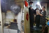在火場逆行的人，除了消防員，還有卡薩帝服務(wù)兵