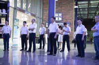 江苏省市场监督管理局局长朱勤虎率调研组莅临天加考察指导