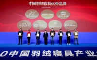 2020中國(guó)羽絨寢具產(chǎn)業(yè)大會(huì)為SIDANDA頒發(fā)“中國(guó)羽絨寢具優(yōu)秀品牌”獎(jiǎng)