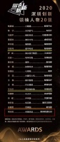 快讯|全屋优品创始人周志胜荣获2020深圳创新领袖人物20强