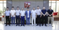 京東廚電總經(jīng)理及北京嵊州商會(huì)會(huì)長一行蒞臨十大品牌科恩集成灶總部考察指導(dǎo)