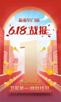 2021天貓618：新豪軒火力全開，連續(xù)兩年穩(wěn)居窗類品牌TOP1！