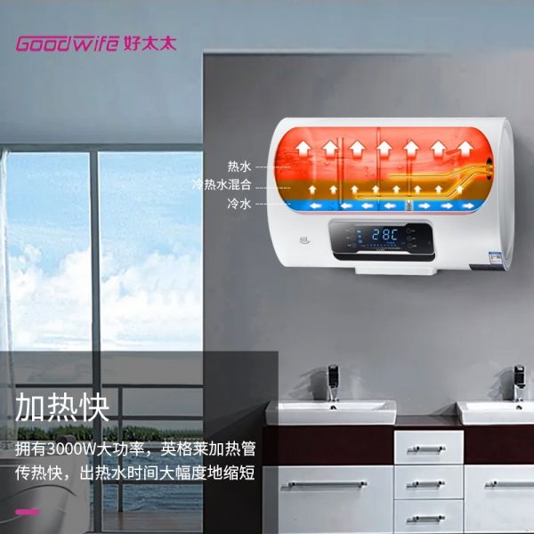 Goodwife好太太电热水器新品上市，为品质生活代言