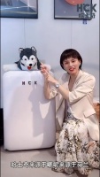 HCK哈士奇牵手家居一姐设计师阿爽，共同展示复古冰箱魅力