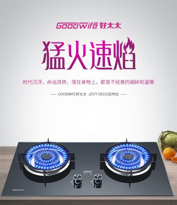 Goodwife好太太新款定时灶|“灶”就新食尚,演绎美好健康生活