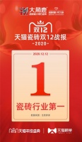 瓷砖市场的“奔跑者”，大角鹿双12销量领先