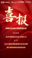 喜報｜鴻揚尚品家私榮獲2021湖北消費者信賴定制家居品牌