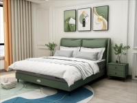 打造高颜值卧室，2022轻奢风皮床推荐