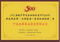 柏厨家居的人文素养是保证精装房完美交付的刚性特质