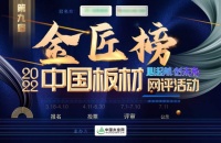 再獲殊榮！滬強(qiáng)集團(tuán)-百強(qiáng)板材榮獲【中國木業(yè)網(wǎng)第九屆金匠榜家具板十大品牌】