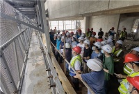 领创模架丨广州哥弟家元爬架观摩会成功举办！