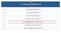 有屋智能榮獲2022年青島市民營(yíng)領(lǐng)軍標(biāo)桿企業(yè)稱號(hào)