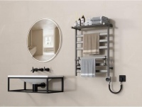 这是一台懂南方“湿冷魔法”的电热毛巾架