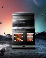 最强烹饪选手--森歌i5双腔蒸烤款集成灶，让你没理由不选它！