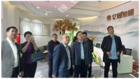 山西省阳泉市郊区区委常委、副区长程秀宏一行莅临亿固集团参观考察