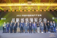 立足發(fā)展，卓越引領(lǐng) Roca樂家斬獲“2022中國房地產(chǎn)產(chǎn)業(yè)鏈戰(zhàn)略誠信領(lǐng)軍企業(yè)”獎(jiǎng)