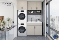 为什么选择高端定制阳台柜，法兰浴王4大优势领跑新赛道