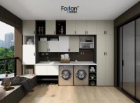 法兰浴王教科书式定制阳台柜，让阳台收纳空间翻倍