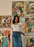 一品造园携手中国当代知名青年女画家赖婷婷，探索花园新艺术造景