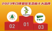 偉業(yè)板材榮選2023年口碑最佳生態(tài)板十大品牌