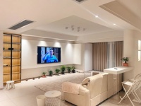 00后的考研女生的治愈家，米灰色冠珠瓷砖与侘寂风美学叠加，羡慕哭了