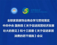 丁佐宏：家居业是国民经济中不可或缺的组成部分，也是民营经济阵营中的重要生力军