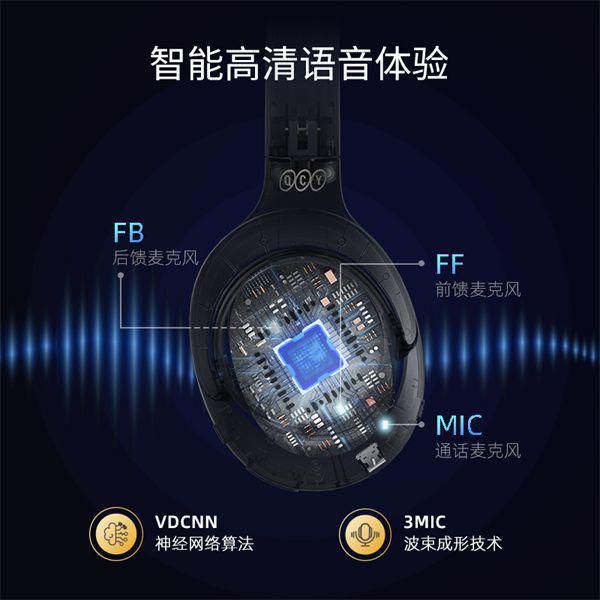 百元級超強實力派，QCY H3頭戴式無線降噪耳機重磅發(fā)布！