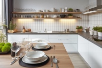 适合中国人的开放式厨房 你的社交美学只差一台可以监测PM2.5的净烟机