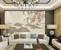 【领绣】桃红江山与山巅相融，打造属于自己的鸿图天地