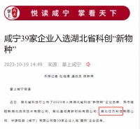 重磅荣誉丨住方科技湖北生产基地入选省科创新物种“瞪羚”企业