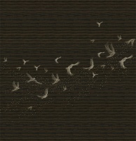 【领绣】苍旻深蓝中鸿雁舞动，探寻心灵深处的宁静之源