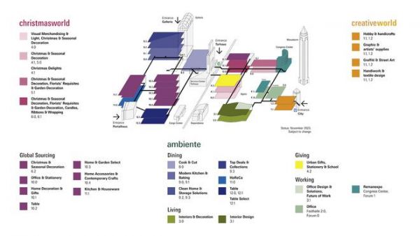 搶先看！2024 Ambiente法蘭克福國際春季消費(fèi)品展